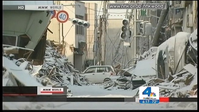 A memorial event to the 18,000-plus people who died in the March 10, 2011 Great East Earthquake and Tsunami in Japan was held just west of Little Tokyo. Ted Chen reports for the NBC4 News at 5 p.m. on Sunday, March 10, 2013.