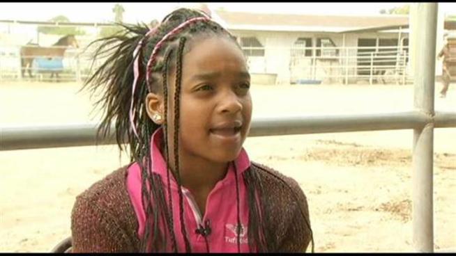 This group of after-school riders are known as the Compton Jr. Posse, a group founded by Mayisha Akbar as a way to keep kids away from nearby gangs.