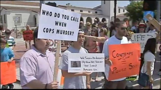 There are several major developments in the beating death of a homeless, schizophrenic man as he was taken into custody by the Fullerton Police Department. All the officers have been taken off street duty, the FBI is investigating and there has been talk of a settlement offer between the city and the victim's family.