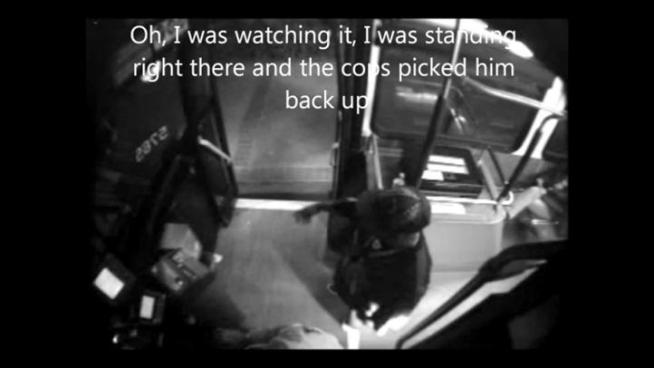 Witnesses boarding a bus in Fullerton describe what they'd just seen: a homeless man being beaten by six police officers. That man later died from his injuries.