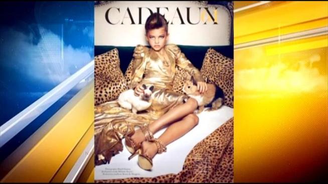 A French Vogue photo shoot featuring a 10-year-old is raising the question: How young is too young to model?