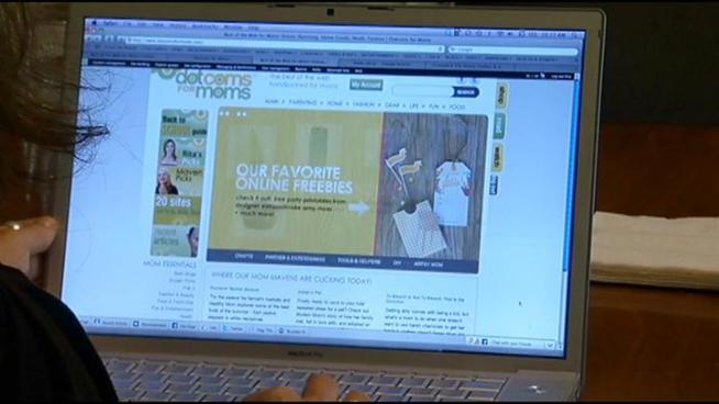 Rita Mauceri's website 'Dotcoms for Moms' helps moms navigate the Web, saving them time on their online searches.