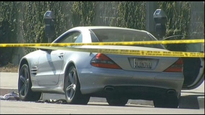 A man walking near Hollywood and Vine started shooting at drivers, as witnesses watched in amazement. One person was hit, and those who survived feel very lucky.
