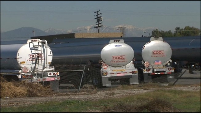 Crews continued to work around the clock to clean up the colossal mess from a Wednesday tanker fire along the 60 Freeway under the Paramount Boulevard bridge in Montebello