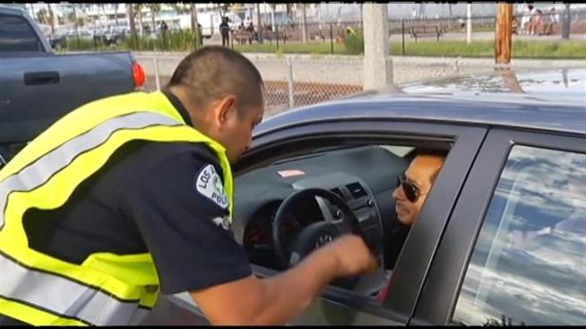 Every year, thousands of cars are towed away in California if the driver doesn't carry a valid driver's license. These rules definitely impact illegal immigrants. Now, as of January 1st, authorities at sobriety checkpoints will no longer be able to tow away the cars of drivers, who have no license to drive. NBC4's Ted Chen reports.