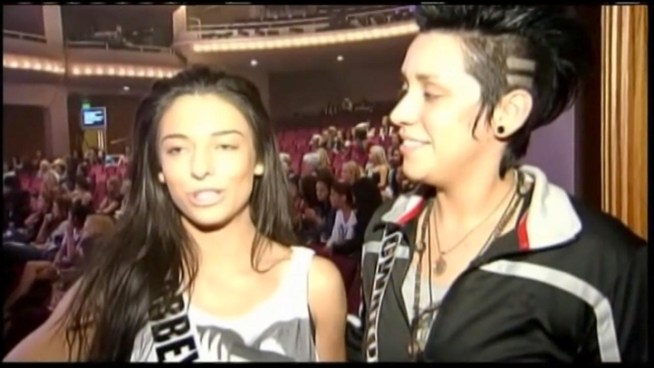 Mollie Thomas and Jenelle Hutcherson didn't win the Miss California USA pageant, but they were happy with their showing
