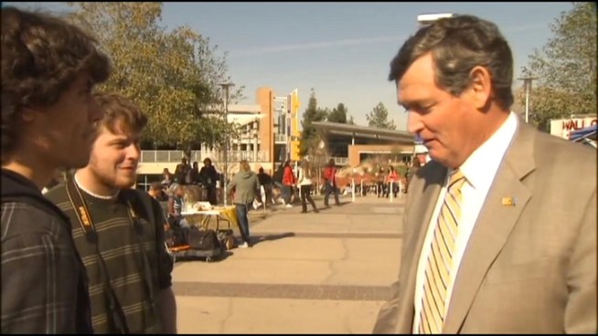 Students protest on campus as UC Board of Regents meets in Riverside