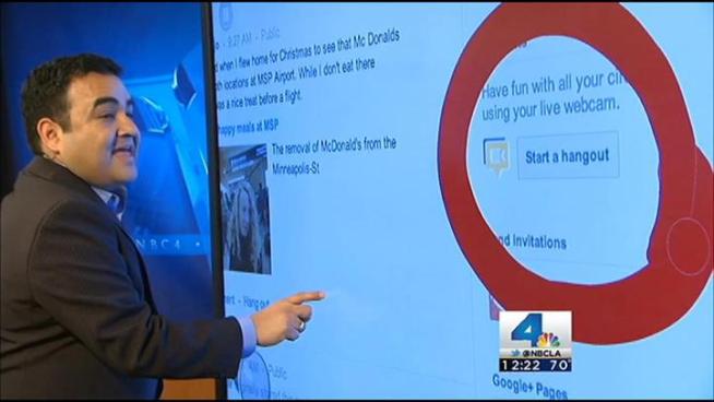 NBC4's Mekahlo Medina walks you through how to make a Google+ account and join live video chats during the NBC4 News at Noon.