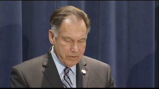 Orange County District Attorney Tony Rackauckas said Friday the wrong man was charged with killing two people in Yorba Linda last October. The man accused of killing four homeless men will be charged instead.