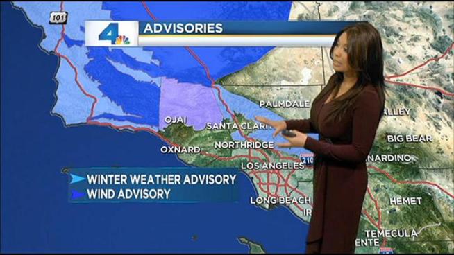 A look at today's forecast with Elita Loresca.