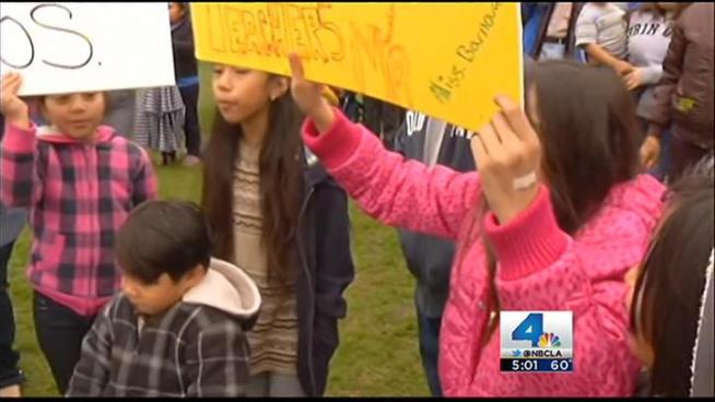 At first, parents at Miramonte Elementary School were upset that the school board was not doing enough to protect their children from accused child molesters. But now they said a complete overhaul of the school's staff is too drastic.
