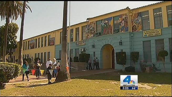 Things seemed to be slowly getting back to normal on Friday at Miramonte Elementary School, one day after the school reopened with an entirely new staff.