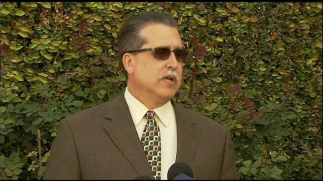 NBC4 obtained photos taken inside the classroom of a former substitute teacher who is now being investigated for videotaping and touching his students.  Police say George Hernandez is on the run and may be in Mexico.  Beverly White has details.