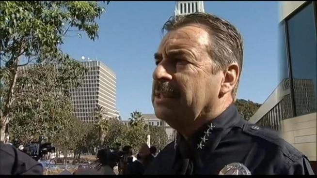 LA Police Chief Charlie Beck discusses his position on driver's licenses for undocumented immigrants and why the time has come to consider changes (Raw Video).