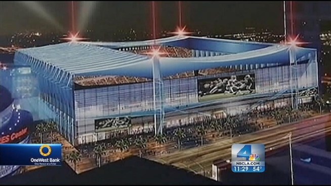 AEG chairman Phil Anschutz believes that if he's building the new NFL stadium in downtown Los Angeles, he should get a minority stake at a discounted rate for any team that moves here. Not so fast, says the NFL.