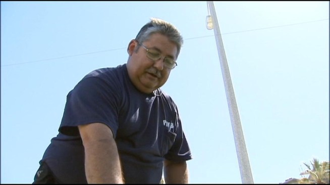 Many folks in the Inland Empire are asking: what happened to spring? It was a scorcher Friday in Riverside. NBC4's Craig Fiegener reports for the NBC4 News at 5 p.m. on April 20, 2012.