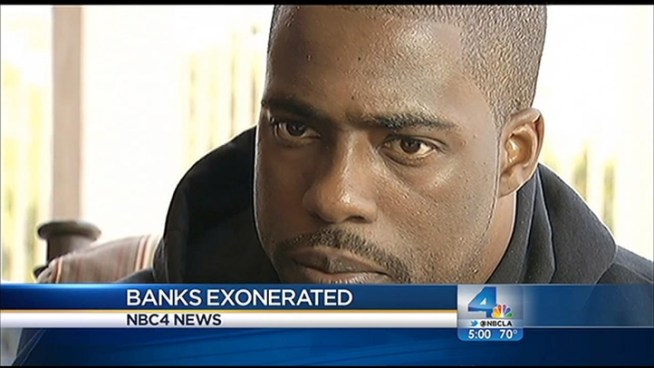 A decade ago, high school football star Brian Banks pleaded no contest to kidnapping and rape charges. On Thursday, Banks, now 26, regained his freedom after his accuser recanted her testimony. Lolita Lopez reports for the NBC4 News at 5 p.m. on May 24, 2012.