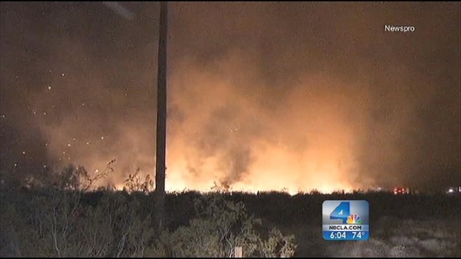 Two major wildfires were still burning in Riverside County late Monday, June 18, with a day of Red Flag weather still in store until the following night. Jacob Rascon reports for the NBC4 News at 6 p.m. on June 18, 2012.