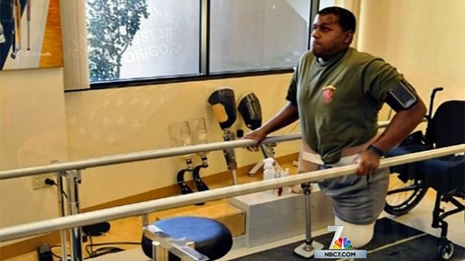 Corporal Toran Gaal lost both his legs to an IED in Afghanistan and had trouble getting through security when returning to San Diego recently. The veteran community is speaking out against TSA, because of the possible 