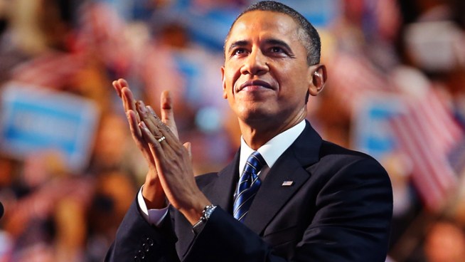 President Barack Obama accepted his party's nomination with a resolute speech at the Democratic National Convention.