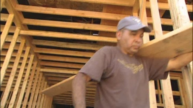 A construction crew in Riverside is enduring sweltering heat to make their November deadline; workers say they have to keep up 10-hour works days to stay on target. On Monday, temperature reached 100 degrees in Riverside by 11:41 a.m. Craig Fiegener reports for the NBC4 News at 5 p.m. on August 6, 2012.