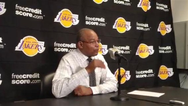 San Antonio defeated the Lakers Tuesday night at Staples Center. Coach Bernie Bickerstaff breaks down the keys to the game.