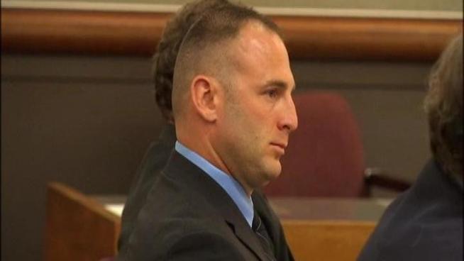 The trial began Friday for LAUSD Police Officer, Jeff Stenroos. He's accused of faking his own shooting while on duty last January. A Woodland Hills neighborhood had to be put on lock-down, while his fellow officers looked for a gunman who didn't exist.