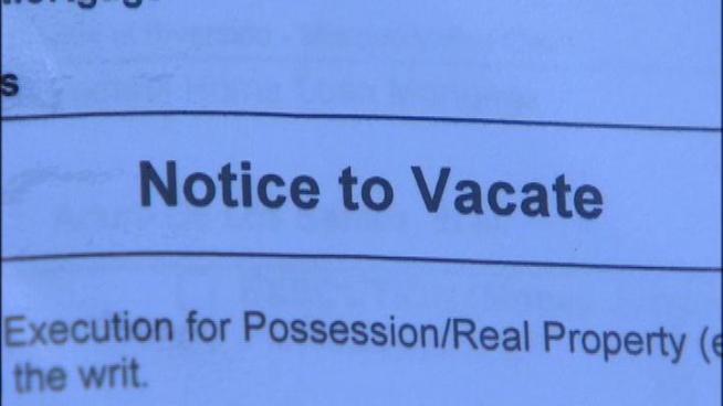 A veteran Marine refuses to leave Riverside home, despite a looming eviction notice. Occupy Riverside protesters have joined his cause, setting up tents and signs outside the home.