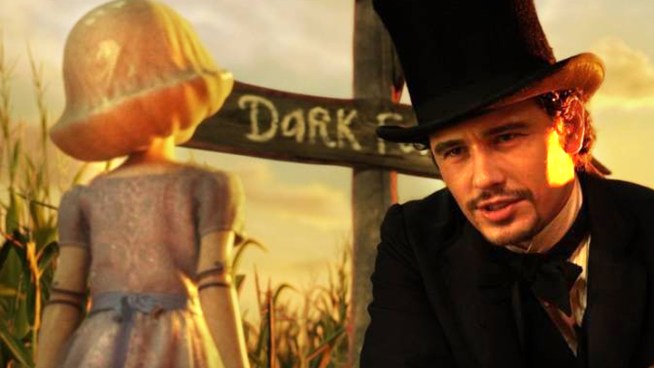 James Franco, Zach Braff, Michelle Williams and director Sam Raimi talk about their '