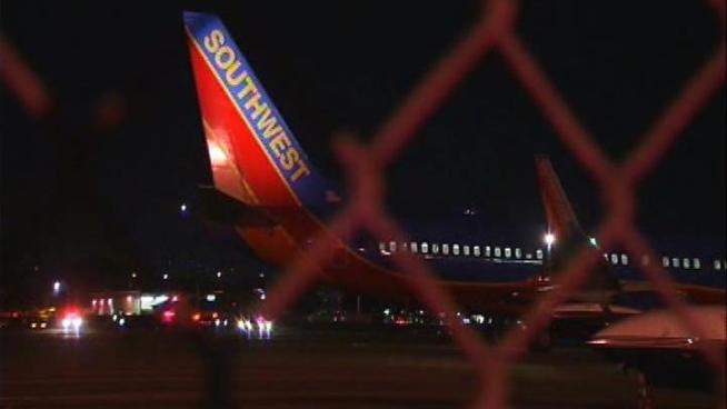 Authorities did not find any suspicious devices on a Southwest plane that was isolated at John Wayne Airport in Orange County Tuesday night, according to initial reports.  Vikki Vargas reports for NBC4 News at 11 p.m. on May 8, 2012.