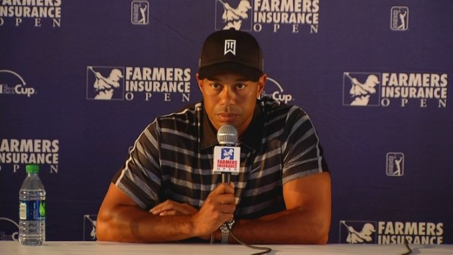 At a press conference for the Farmers Insurance Open Tuesday Tiger Woods said he agreed with Phil Mickelsons tax criticisms