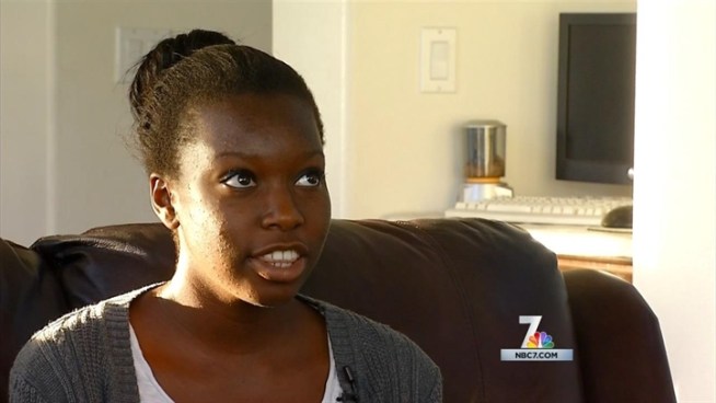A teenaged girl hides just inches from intruders while managing to call for help at the same time. NBC 7's Steven Luke reports.