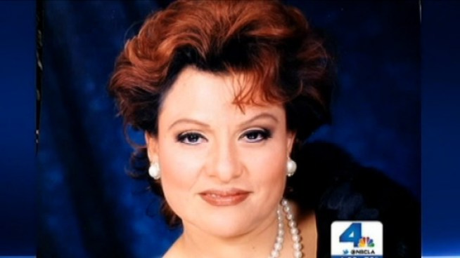Ana Sylvia Ramirez, 53, was killed Sunday when a driver lost control along Broadway in Downtown Los Angeles. As they grieved, Ramirez's children lauded their mother as a hero who pushed their father out of the way as the truck rushed toward them. Jane Yamamoto reports from Downtown LA for the NBC4 News at 6 p.m. on March 11, 2013.