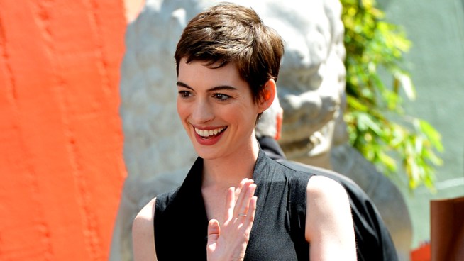 Anne Hathaway chats about what she did to get into 