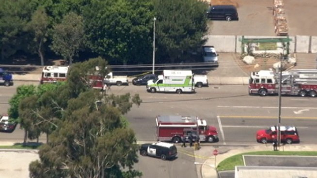 OC sheriff's spokesman Jim Amormino says a backpack containing hand grenades, blasting caps, white powder and grenade fuses was so volatile, a bomb squad had to detonate the bag on site -- near the intersection of Orangethorpe and Lakeview avenues. Vikki Vargas reports from Placentia for the NBC4 News at 5 p.m. on July 9, 2012.