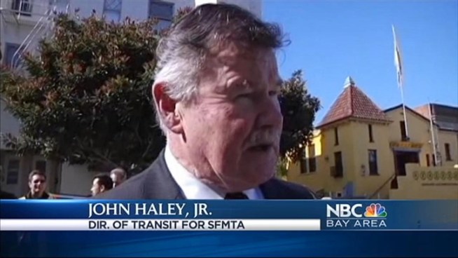 Several people were hurt when a famed San Francisco cable car was suddenly stopped in its tracks Wednesday.