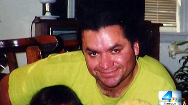 LA County Sheriff's Deputies say they believed Alfonso Cerda Sr. was carrying a gun when they tried to stop the bicyclist in Inglewood early Monday. Cerda was killed in a collision involving a deputy’s patrol vehicle. No gun was found and his family members say the 45-year-old father of three never carried a weapon. Gordon Tokumatsu reports from Inglewood for the NBC4 News at 5 p.m. on Oct. 8, 2012.