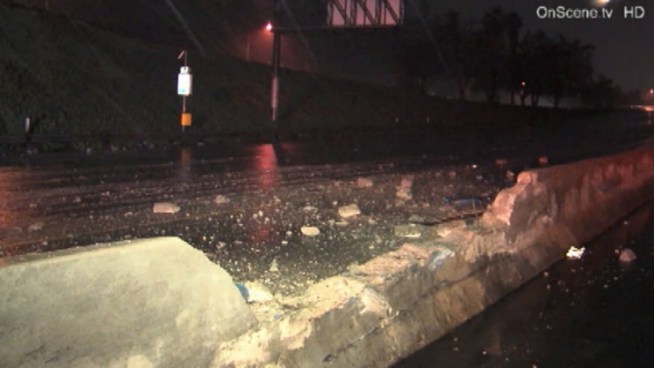 Tristan Nillo was traveling southbound on the 5 Freeway when he heard a 