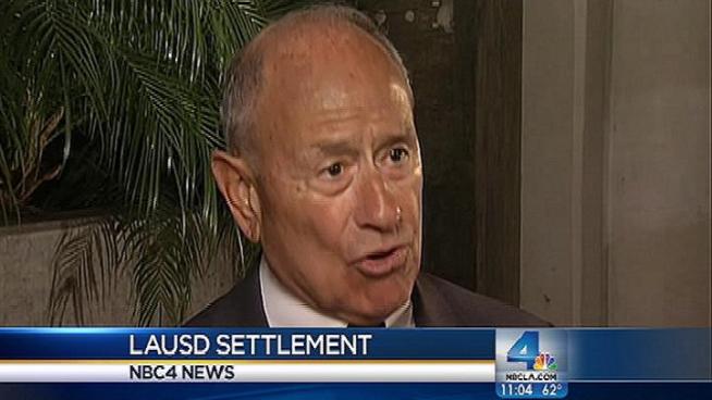 The LAUSD on Wednesday approved a settlement involving former superintendent Ramon Cortines. A male employee accused Cortines of making unwanted sexual advances. Beverly White reports from school district headquarters in Downtown LA for the NBC4 News at 11 p.m. on May 23, 2012.