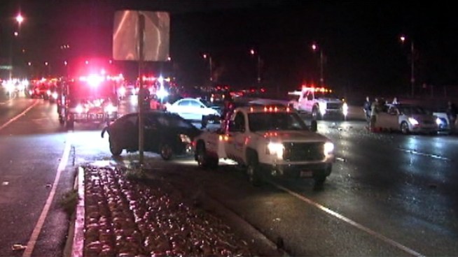 A series of crashes caused led to an early morning closure on the 101 Freeway -- the start of a slow day for drivers. NBC4's Toni Guinyard reports on 