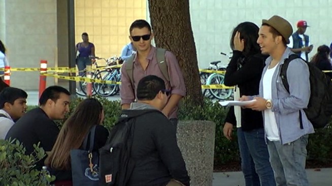 California State Universities promised no tuition hikes for the 2013-14 school year thanks to voter-approved Proposition 30, which helped bring in more than $125 million in funding to the cash-strapped system that for years has tapped students to fill in budget gaps. Conan Nolan reports from Long Beach for the NBC4 News at 5 p.m. on March 19, 2013.
