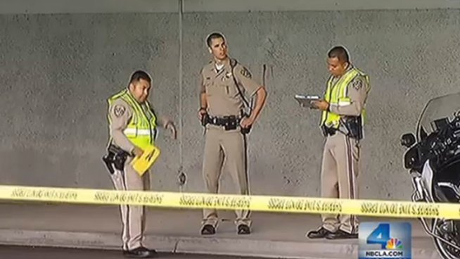 An LA County Sheriff's Deputy who was struck by a car Saturday morning suffered severe head injuries and several broken bones. He is in critical condition at County/USC Medical Center. Jane Yamamoto reports from Boyle Heights on the NBC4 News at 6 p.m. on Dec. 1, 2012.