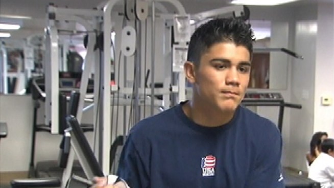 South El Monte's Joseph Diaz Jr. talks about his encounter with a gym bully long before he became an Olympic boxer. Diaz Jr. spoke with NBC4's Fred Roggin.