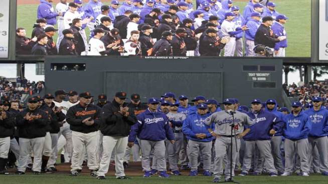 The two teams met Monday night in San Francisco.