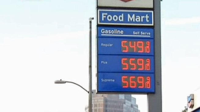 Gas prices jumped 12 cents overnight across Southern California from Friday to Saturday. More increases are expected over the next few days. Janet Kwak reports for the NBC4 News at 4 p.m. on Saturday, Oct. 6, 2012.