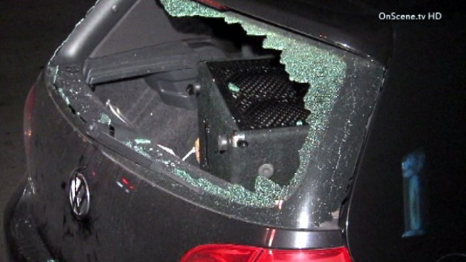Cell phones and other items were taken during a series of robberies late Monday in Hollywood. Reggie Kumar reports for Today in LA on Tuesday March 5, 2013.