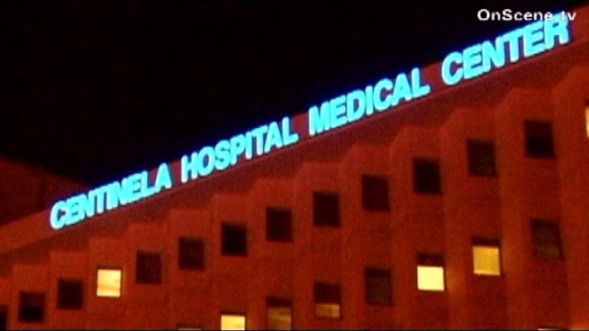 A man who reached for a deputy's weapon was shot and killed at a hospital in Inglewood, according to investigators. Witness Ken Cobb said 