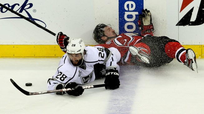 Jarret Stoll recaps the Kings' Game 1 victory over New Jersey in the Stanley Cup Final and looks at where the team needs to improve. Fred Roggin reports from Newark, N.J.