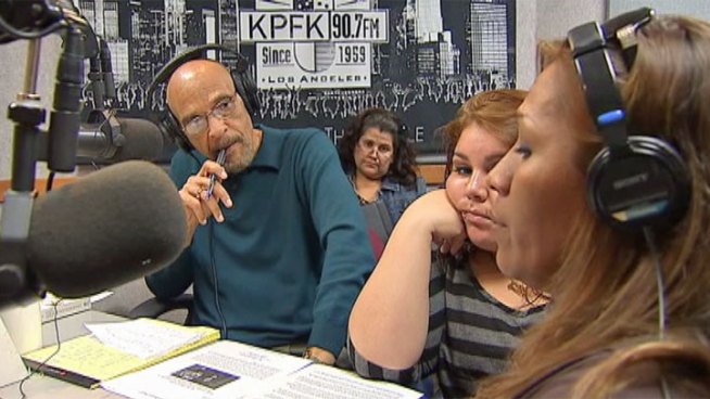 The mothers of two men accused of hate-crime attacks in Compton said their sons were innocent and denied reports of racial tension in the city. Michelle Valles reports for the NBC4 News at 6 p.m. on Feb 16, 2013.