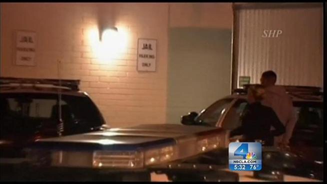 A Marine spokesperson says two active-duty Marines are ?on short leashes? after their truck became the object of a bomb scare in Redondo Beach.  An investigation is underway into why the two had 10 ground burst munitions simulators more than 150 miles away from their base. Lolita Lopez reports from Redondo Beach.
